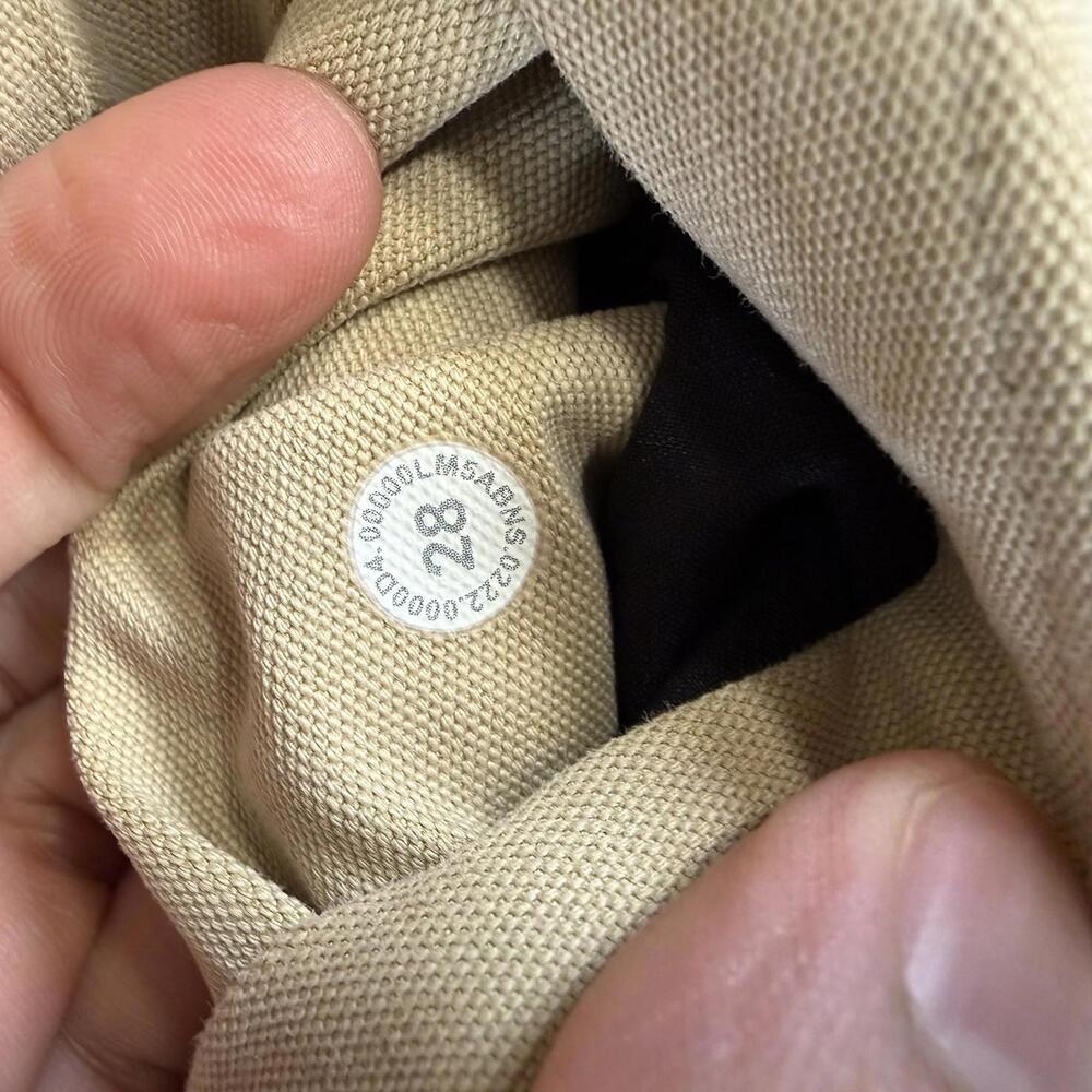 Lululemon ABC Pants Men 28 Tan Utilitech Slim Fit Chino 5 Pocket Stretch - Picture 6 of 8